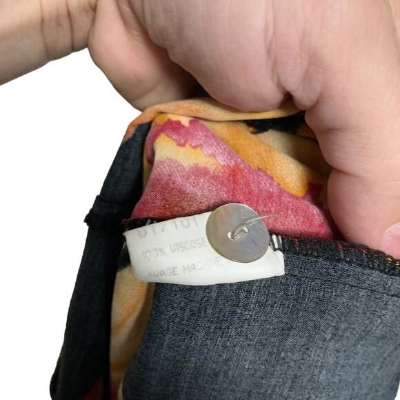 Vintage Floral Midi Dress Womens Size S - Picture 7 of 8